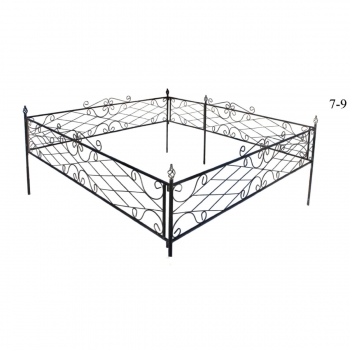 Металлическая ограда 7-9