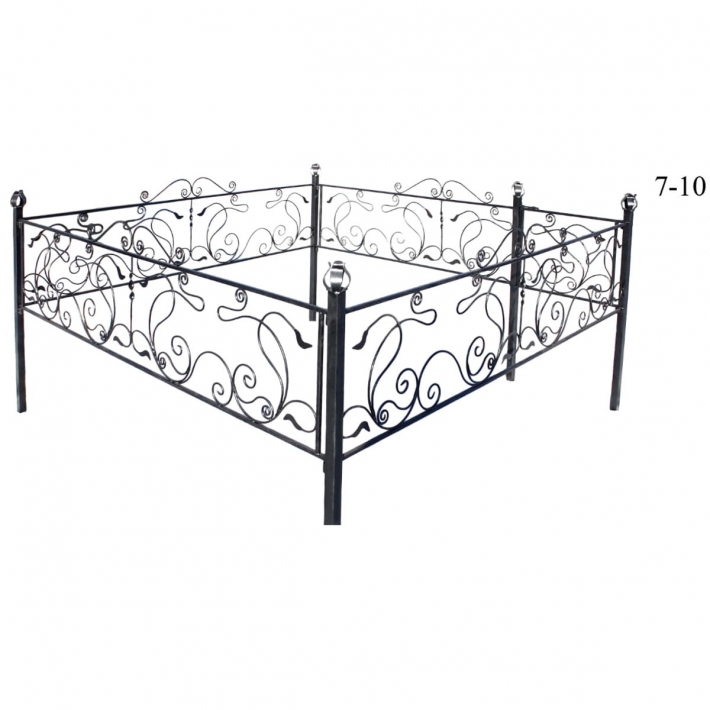 Металлическая ограда 7-10